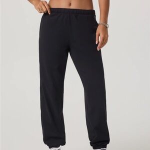 Vuori Halo Modern Sweatpant  solid black ,medium
